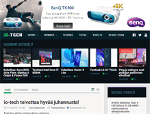 Tablet Screenshot of io-tech.fi
